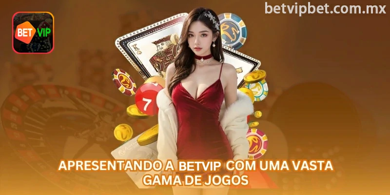 Categorias de esportes e jogos disponíveis na plataforma betvip
