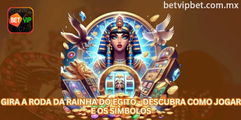 Rainha do Egito online é um caça-níqueis com tema egípcio, rolos clássicos, símbolos especiais, giros grátis e possibilidade de jackpot.