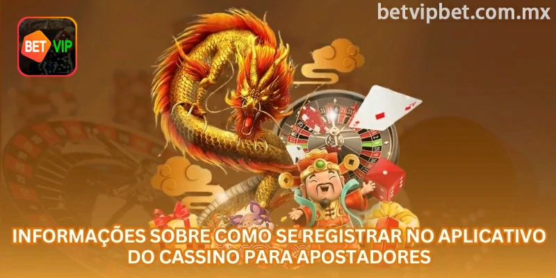 Criação de uma conta betvip pelo aplicativo no celular
